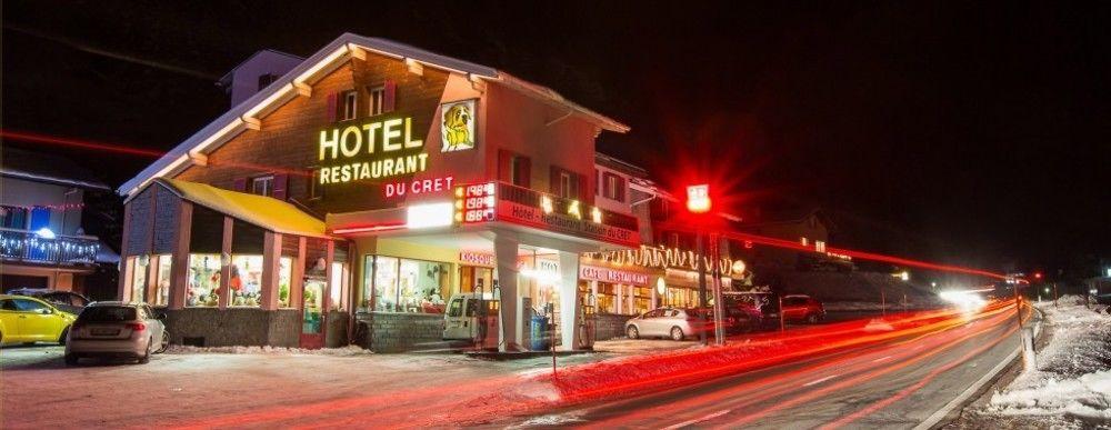 Hotel Restaurant Du Cret Bourg-Saint-Pierre Buitenkant foto