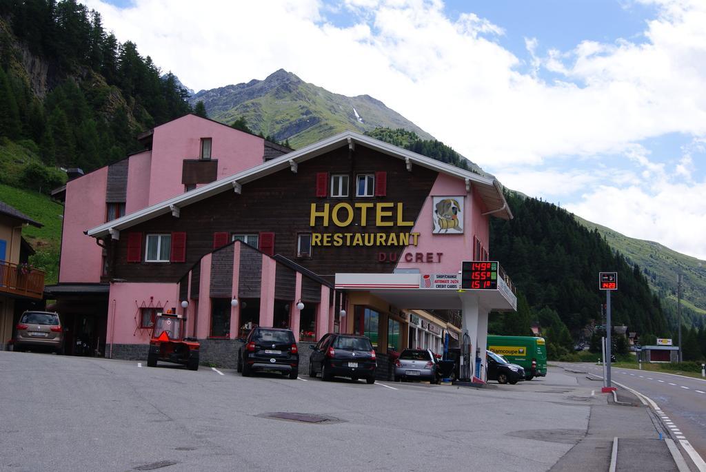 Hotel Restaurant Du Cret Bourg-Saint-Pierre Buitenkant foto